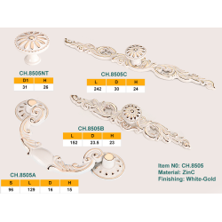 TAY NẮM TỦ TÂN CỔ ĐIỂN CH8505